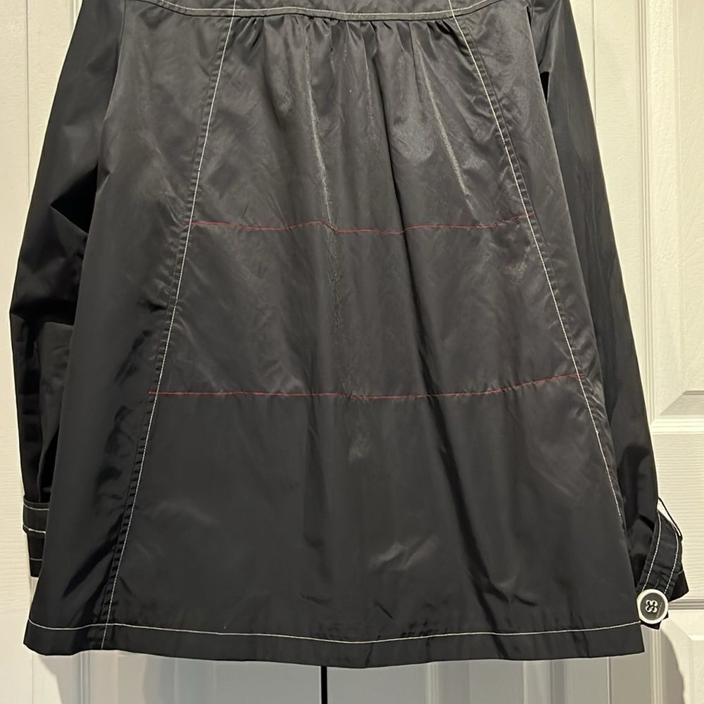 Kristen Blake Black Water Repellent Button Up Jacket Size M - Picture 10 of 14